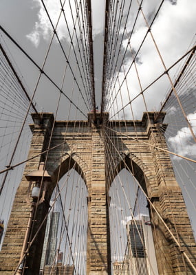 Quadro Brooklyn Bridge 1 por Escolha Viajar
