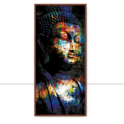 Quadro Buddha Color Panorâmico II por Joel Santos -  CATEGORIAS