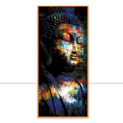 Quadro Buddha Color Panorâmico II por Joel Santos -  CATEGORIAS
