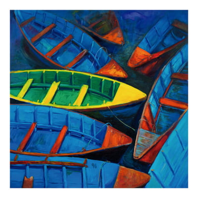 Quadro Canoas por Elli Arts