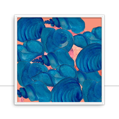 Quadro Caracois azuis 2 por Sussu e Juju -  CATEGORIAS