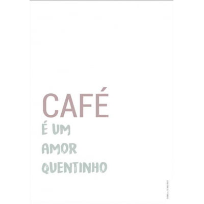 Quadro Coffee 02 por Isabela Schreiber