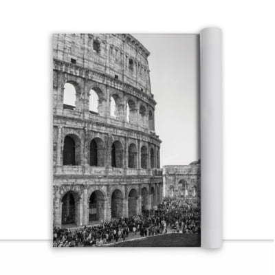 Quadro Colosseo (Fachada) P&B por André Pizzolo -  CATEGORIAS