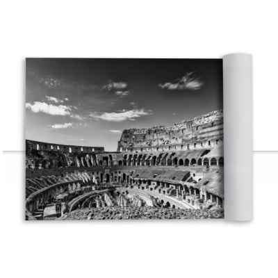Quadro Colosseo (Interno II) P&B por André Pizzolo -  CATEGORIAS