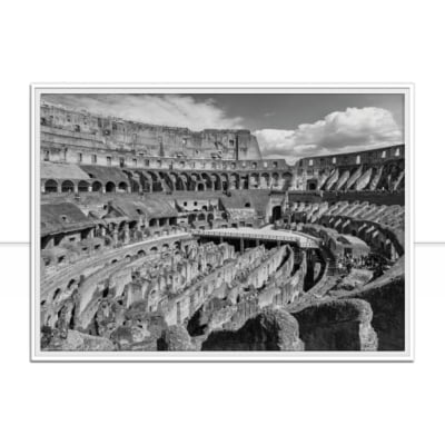 Quadro Colosseo (Interno) P&B por André Pizzolo -  CATEGORIAS