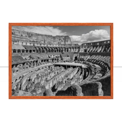 Quadro Colosseo (Interno) P&B por André Pizzolo -  CATEGORIAS