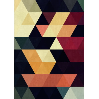 Quadro Composição Triangular por Vitor Costa