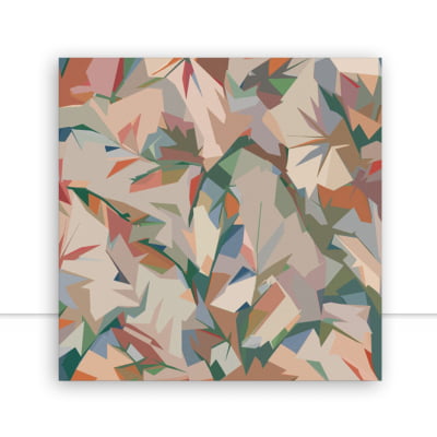 Quadro Cubismo Tropical por Letícia Barros -  CATEGORIAS