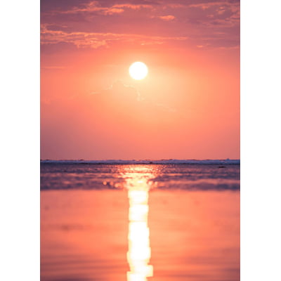 Quadro Desce o Sol no Mar de Gili por HitTheRoadFred