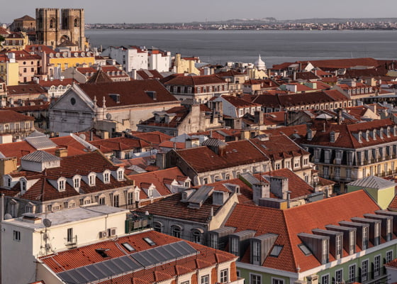 Quadro Entardecer em Lisboa 3 por Escolha Viajar
