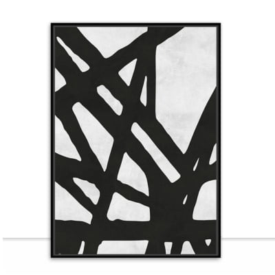 Quadro Expressionismo Preto II por Vitor Costa -  CATEGORIAS