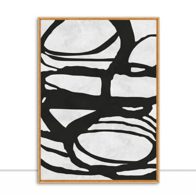 Quadro Expressionismo Preto IV por Vitor Costa -  CATEGORIAS