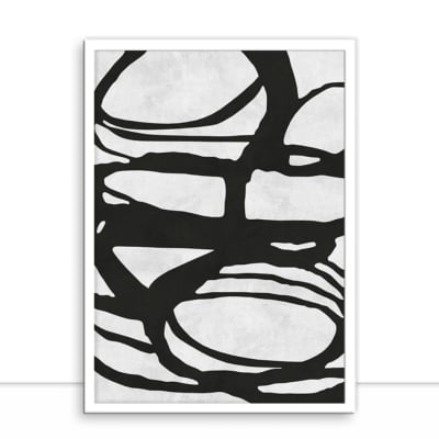 Quadro Expressionismo Preto IV por Vitor Costa -  CATEGORIAS