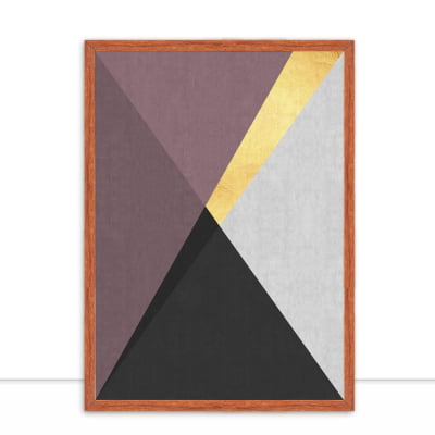 Quadro Faixa dourada II por Vitor Costa -  CATEGORIAS