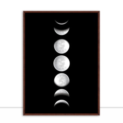 Quadro Fases da Lua por Elli Arts -  CATEGORIAS