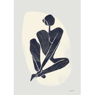 Quadro Feminine Silhouette I por Joel Santos -  CATEGORIAS