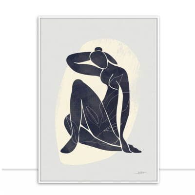 Quadro Feminine Silhouette II por Joel Santos -  CATEGORIAS