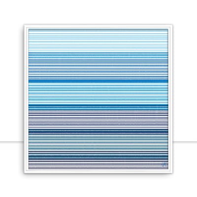 Quadro Fine line Blue II por Isadora Fabrini -  CATEGORIAS