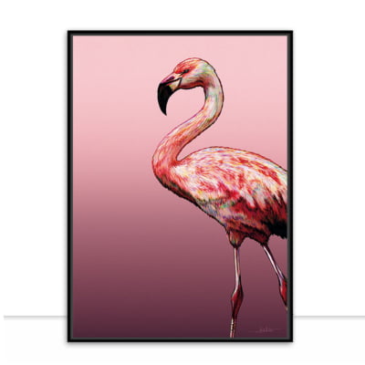 Quadro Flamingo 2 por Joel Santos -  CATEGORIAS