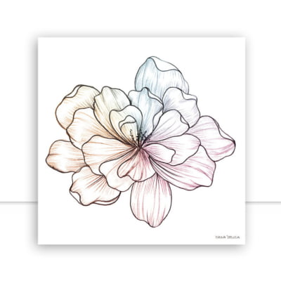 Quadro Flora Color 1 por Bruna Deluca -  CATEGORIAS