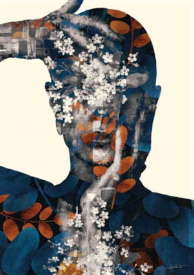 Quadro Flowers in thoughts III por Joel Santos