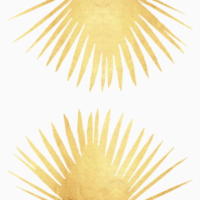 Quadro Folha dourada VII por Vitor Costa -  CATEGORIAS
