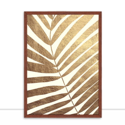 Quadro Folhas Douradas 01 por Vitor Costa -  CATEGORIAS