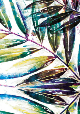 Quadro Foliage Multi Color III por Joel Santos