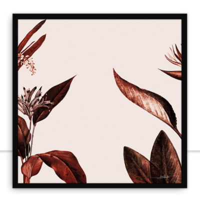 Quadro Foliage Sepia I por Joel Santos -  CATEGORIAS