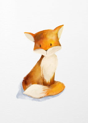 Quadro Fox por Mmaiaart