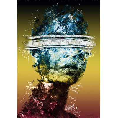 Quadro Fragment Woman Colours por Joel Santos -  CATEGORIAS