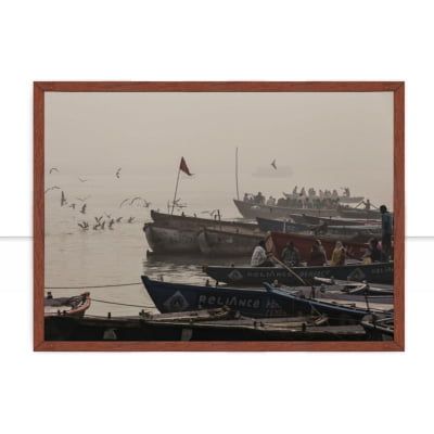 Quadro Ganges Boats por Felipe Hoffmann -  CATEGORIAS