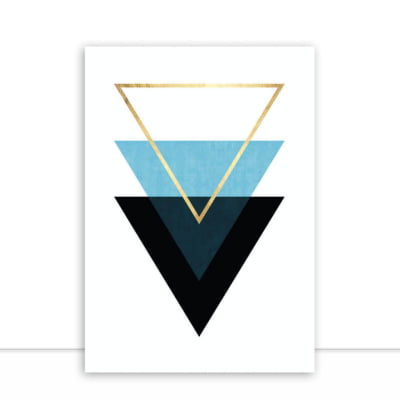 Quadro Geometria triangular VIII por Vitor Costa -  CATEGORIAS