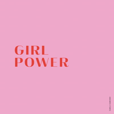 Quadro Girl Power por Isabela Schreiber