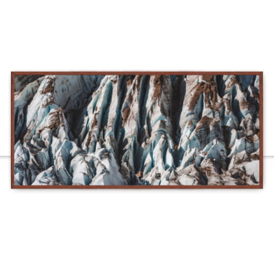 Quadro Glaciar na Patagônia Pan por Emmanuel -  AMBIENTES