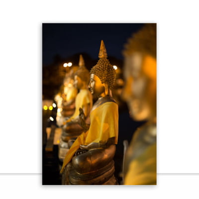 Quadro Golden Buda por Felipe Hoffmann -  CATEGORIAS