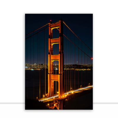 Quadro Golden Gate Bridge de perto por Tiago Ignowski -  CATEGORIAS