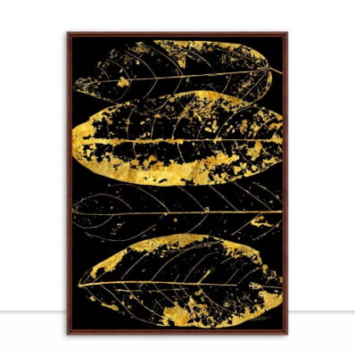 Quadro Golden Tree Leaves I por Joel Santos -  CATEGORIAS