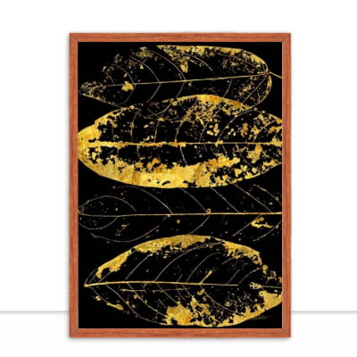 Quadro Golden Tree Leaves I por Joel Santos -  CATEGORIAS