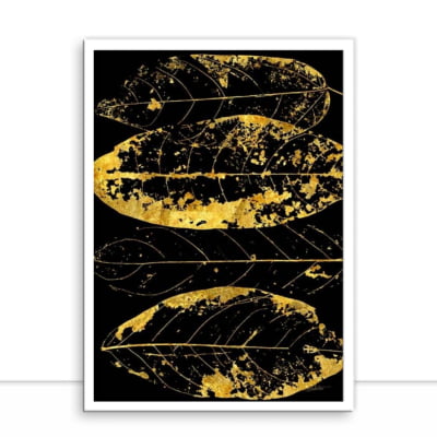 Quadro Golden Tree Leaves I por Joel Santos -  CATEGORIAS