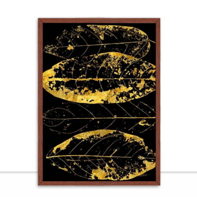 Quadro Golden Tree Leaves I por Joel Santos -  CATEGORIAS