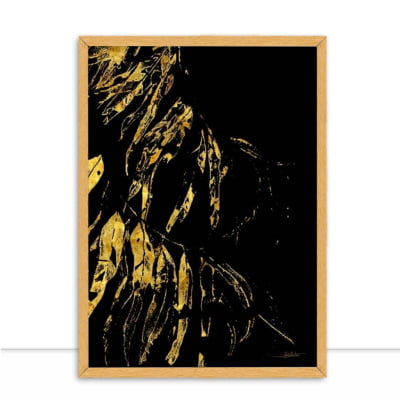 Quadro Golden Tree Leaves II por Joel Santos -  CATEGORIAS