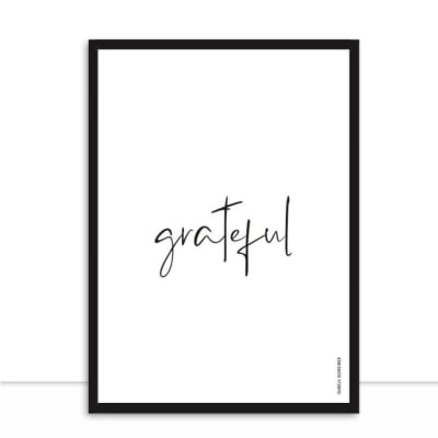 Quadro Grateful 01 por Isabela Schreiber -  CATEGORIAS
