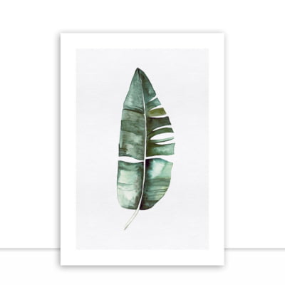 Quadro Greem Leaf II por Elli Arts -  CATEGORIAS