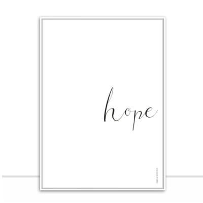 Quadro Hope por Isabela Schreiber -  CATEGORIAS