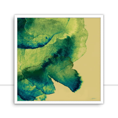 Quadro Ilusion watercolor Green I por Joel Santos -  CATEGORIAS