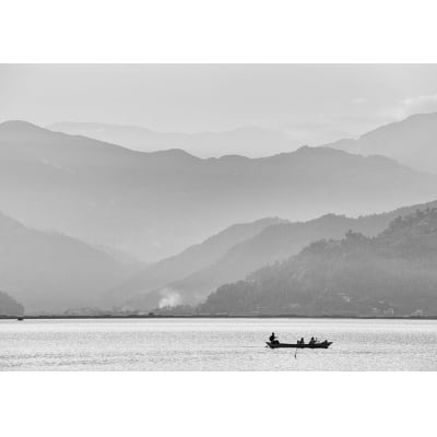 Quadro Lake Pokhara 2 por Felipe Hoffmann -  CATEGORIAS