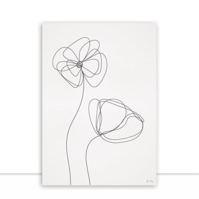Quadro Line Flowers  por Juliana Bogo -  CATEGORIAS