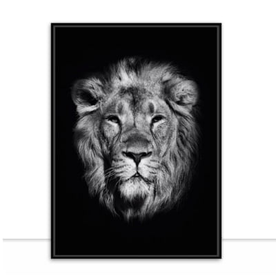 Quadro Lion Pb por Elli Arts -  CATEGORIAS