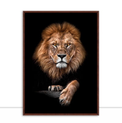 Quadro Lion por Elli Arts -  CATEGORIAS